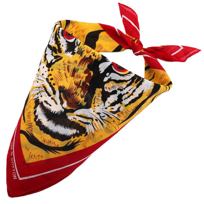 Jungle Tiger Striped Printed Bandana