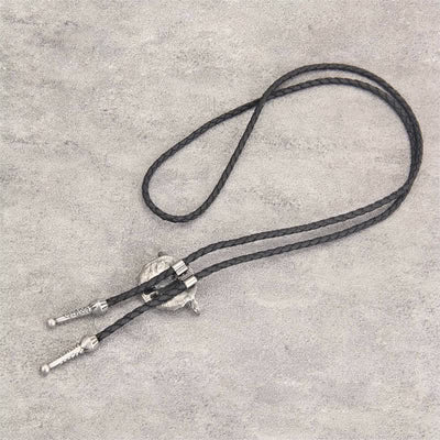 Wild Western Rodeo Bull Head Bolo Tie