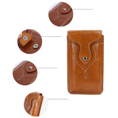 Vertical Hanging Phone Holster Clip Belt Bag