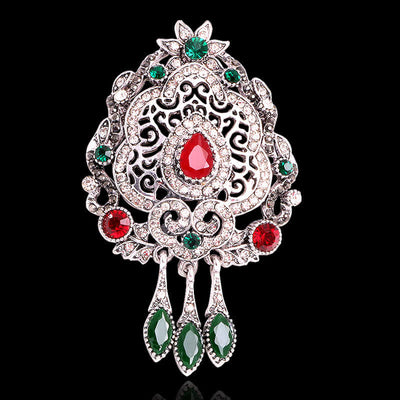 Women's Exotic Bohemian Waterdrop Brooch