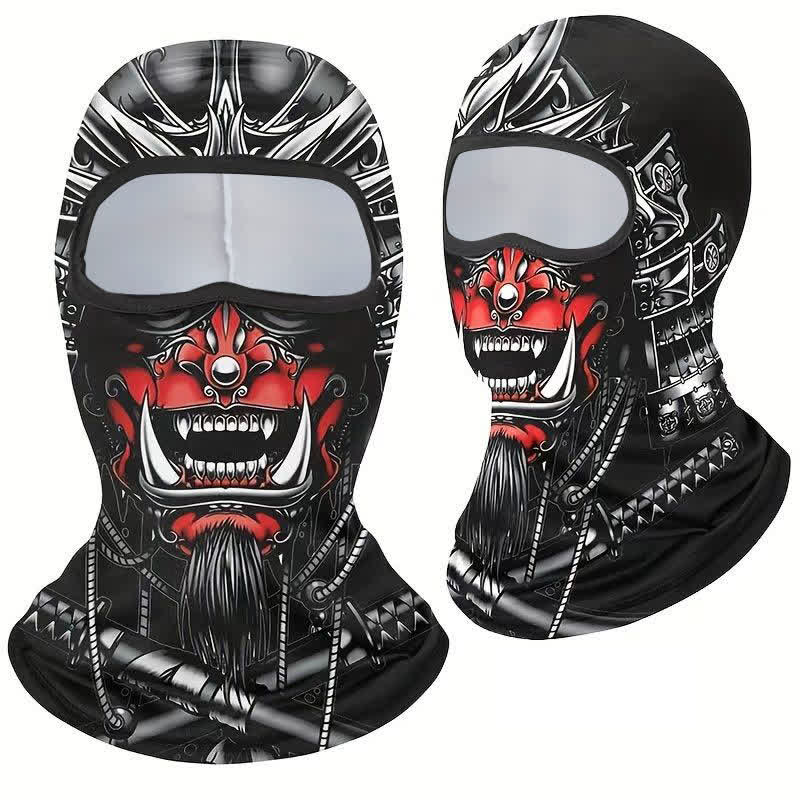 Cool Animal Pattern Full Face Shield Balaclava Mask