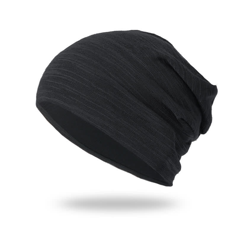 Slouchy Stretch Baggy Beanie Knitted Hat