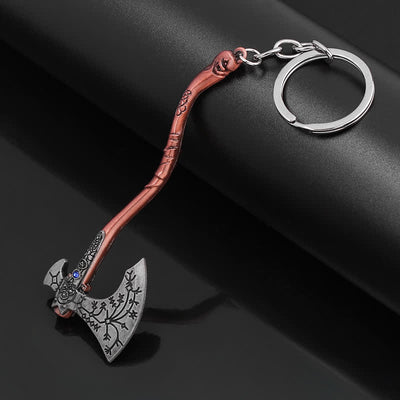 Viking Axe Game Decoration Pendant Keychain