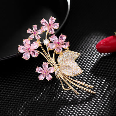 Women's Temperament Bouquet Brooch