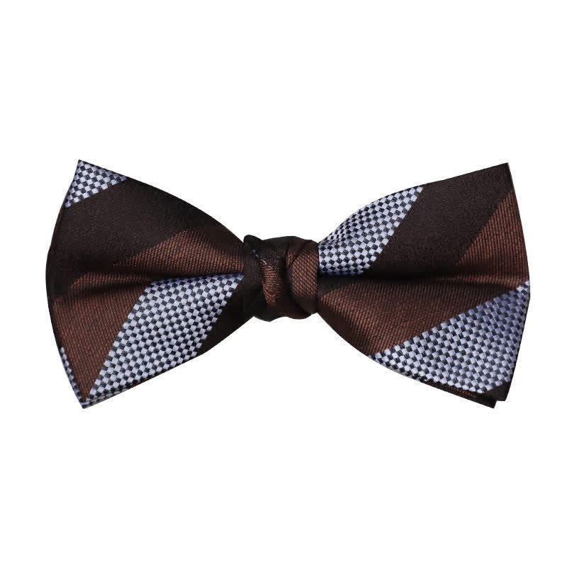 Men's Delicate Vintage Plain Bow Tie