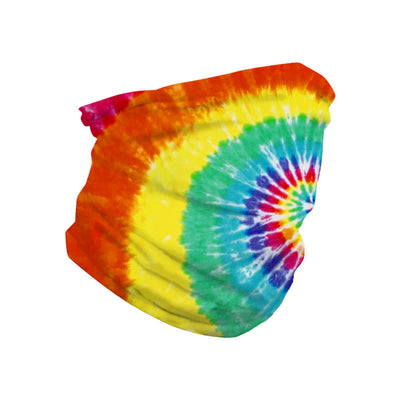 Rainbow Tie Dye Sun Protection For Face Bandana