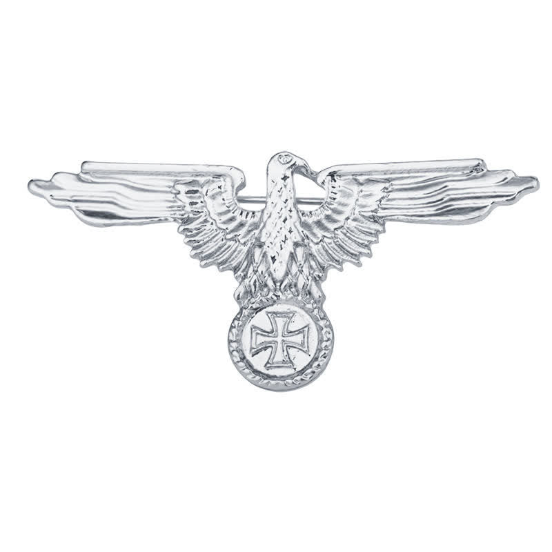 Men's Eagle Military Cross Brooch